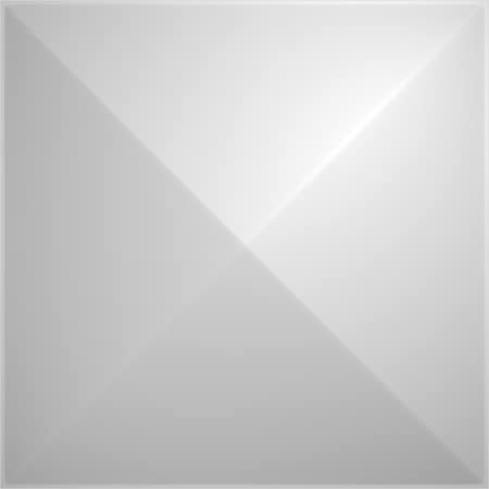 Ekena Millwork Sellek EnduraWall Decorative 3D Wall Panel, White, 11 7/8"W x 11 7/8"H WP12X12SKWH